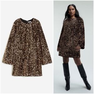 Bronze Sequined Dress (XS)